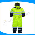 OEM 100% poliéster oxford reflexivo segurança roupas de segurança coverall